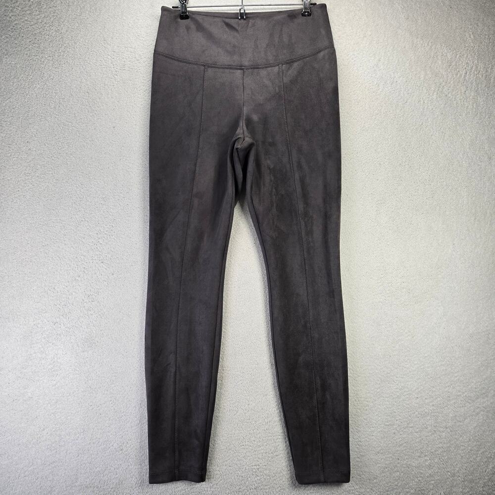 White House Black Market Pants Gray 8R Ultimate Suede Runway Legging Stretch